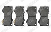 Колодки тормозные передние TOYOTA LAND CRUISER 200 (LC 200)) 4.5D 4.7 2007+ и LE AX755WK AKEBONO