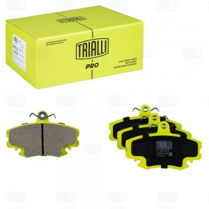 Колодки тормозные дисковые передние LADA Largus, Renault Logan (8 клап.) TRIALLI PF095101CR TRIALLI
