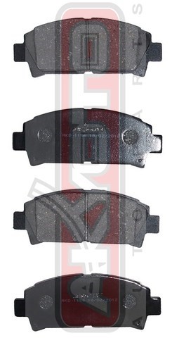 Колодки тормозные дисковые передние AKYOTO AKD-1156 AKYOTO