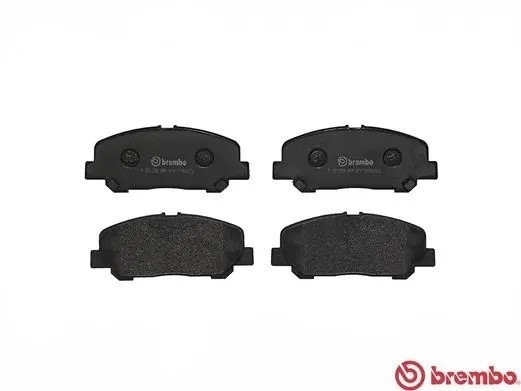 P83099 1287 00 [0446528520] !колодки дисковые п.\ Toyota Previa 2.4/3.5 05> P83099 BREMBO