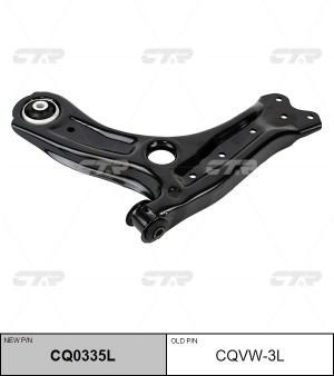 Рычаг подвески VOLKSWAGEN Polo 2009 ~ 2014 SKODA Rapid 2011 ~ SEAT Ibiza / Toled CQ0335L CTR