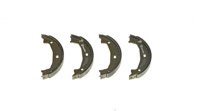 Колодки тормозные BMW 1 (E81,E87),3 (E46,E90) стояночного тормоза (4шт.) BREMBO S 06 510 BREMBO