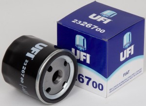 Фильтр масляный VOLVO S40, S60 II, S80 II 1.6i, FORD FOCUS II/III 1.6/1.8i 23.26 23.267.00 UFI