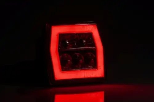 фонарь задний! LED 3-функциональный, 99,5х93 с проводом 1м\ Universal FT120LED FRISTOM