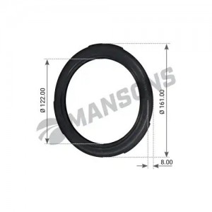 Сальник BPW (ECO Plus) ступицы (8-9т) полиамид MANSONS 300.168 MANSONS