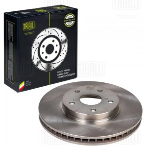 Диск торм. Lexus IS (05-)/IS (13-) перед. d=296 (окраш.) (DF 198004)  2шт DF198004 TRIALLI