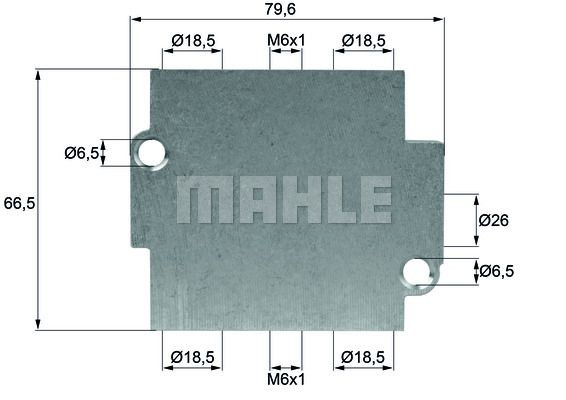 MERCEDES BENZ W203 2000-2006 TX 106 90D MAHLE KNECHT