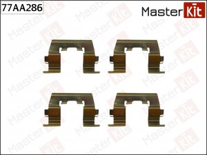 Комплект установочный тормозных колодок HYUNDAI GETZ 09-02-06-09, ACCENT 10-94-1 77AA286 MASTER KIT
