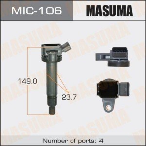 катушка зажигания!\ Lexus IS/GS/LS, Toyota Land Cruiser 2.0-4.7i 98> MIC-106 MASUMA