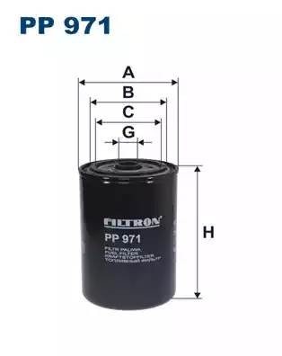 Фильтр топливный PP971 PP971 FILTRON