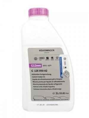 АНТИФРИЗ G12 EVO ГОТОВАЯ СМЕСЬ 1Л. готовый -35 G 12E 050 A2 VAG