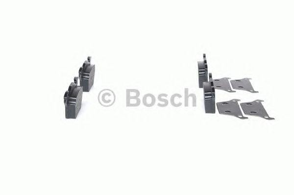 Колодки тормозные MERCEDES Vito (W638) (96-03) задние (4шт.) BOSCH 0 986 460 002 BOSCH