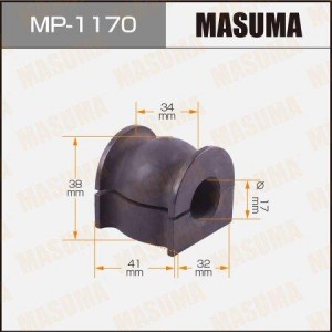 втулка стабилизатора переднего!\ Honda Jazz GD1/GE3 1.4i 02-08 MP-1170 MASUMA