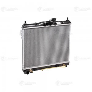 Радиатор двигателя Hyundai Getz (02-) АТ LRCHUGZ02235 LRCHUGZ02235 LUZAR