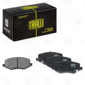 Колодки торм. для а/м Москвич 3 (22-)/JAC JS4 (20-) диск. перед. (PF 2350) PF 2350 TRIALLI
