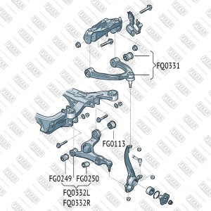 VW TOUAREG / PORSCHE CAYENNE FQ0332R FIXAR