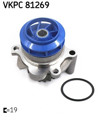 VW AMAROK (2010>)/AUDI A3 [8PA] (2004- 2013) 1.2/1.6/2.0 TDI VKPC81269 SKF