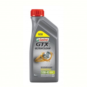 Масло моторное CASTROL GTX ULTRACLEAN A3/B4 10W40 п/синт.1л 15A4DE CASTROL