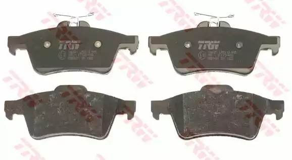 Колодки задние FORD FOCUS II, MAZDA 3 (BK, BL) GDB1621 GDB1621 TRW